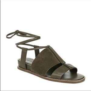 VINCE 6.5 Olive Sandals